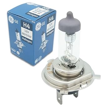 Amazon | GE ハロゲン バルブ H4 12V 60/55W ゼネラル